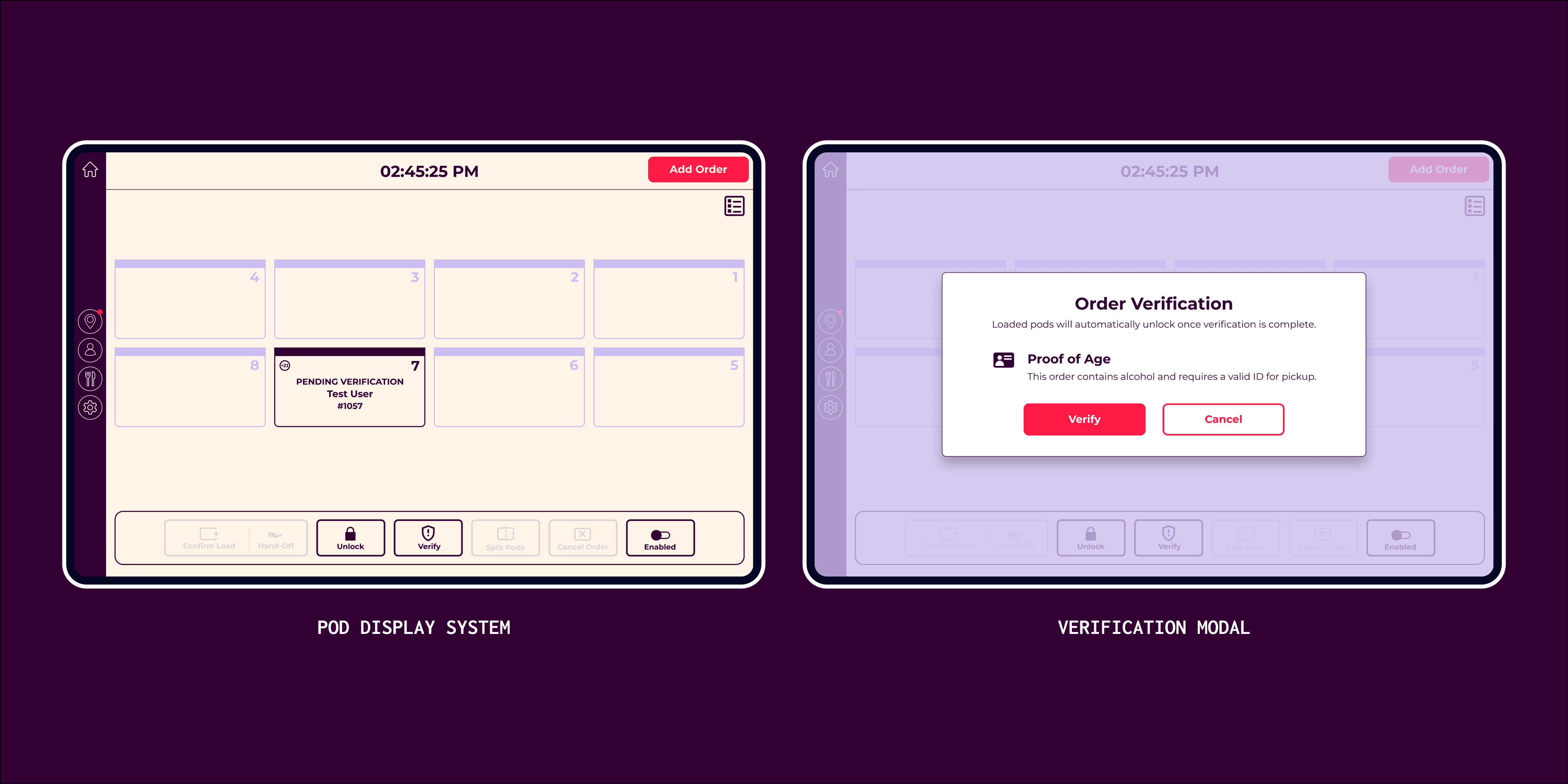 Check-in surfaces — view 2